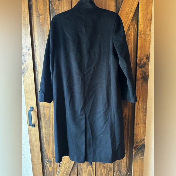 Vintage Alorna Wool Trench Coat - Picture 3 of 10